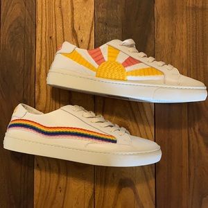 Soludos rainbow wave sneakers 7.5